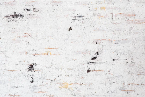 白いグランジレンガの壁の背景 — ストック写真