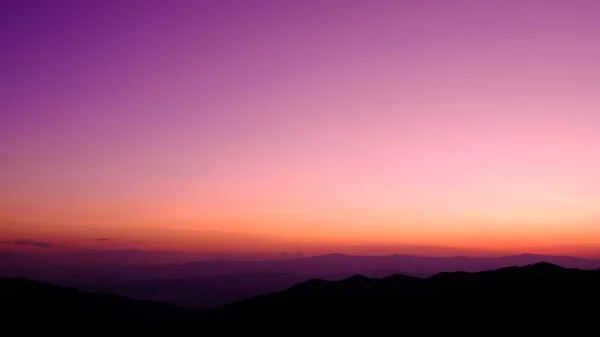 Vacker Lila Himmel Efter Solnedgången Royaltyfria Stockfoton