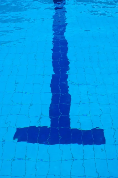 L'eau dans une piscine — Photo
