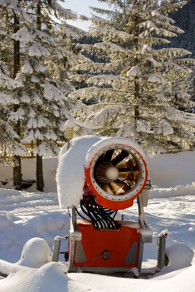 Sneeuw kanon — Stockfoto