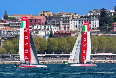 Napoli'de 34 America's Cup Dünya serisi 2013