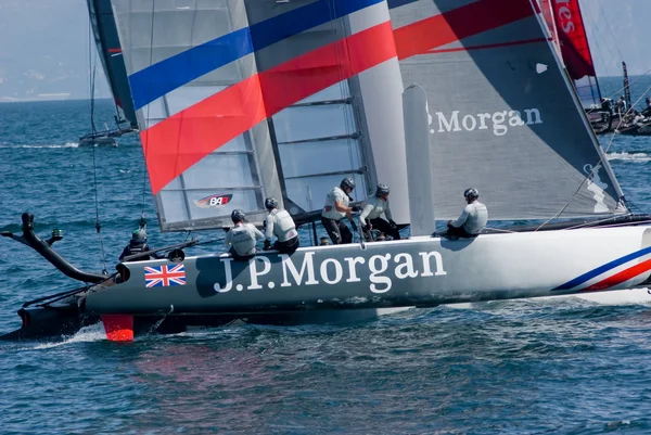 34: e America's Cup World Series 2013 i Neapel — Stockfoto