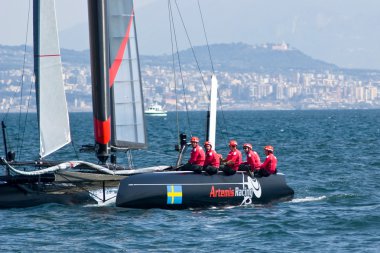 Napoli'de 34 America's Cup Dünya serisi 2013