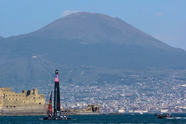 Napoli'de 34 America's Cup Dünya serisi 2013 — Stok fotoğraf