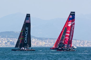 34th America's Cup World Series 2013 in Naples clipart