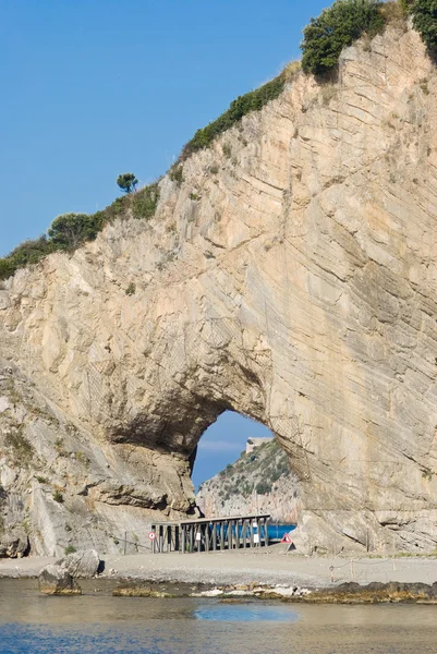 Arco naturale a Palinuro, Italia — Foto Stock