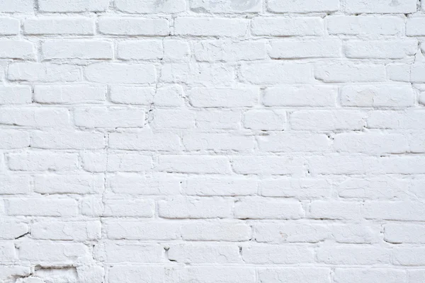 Background white brick wall — Stock Photo, Image