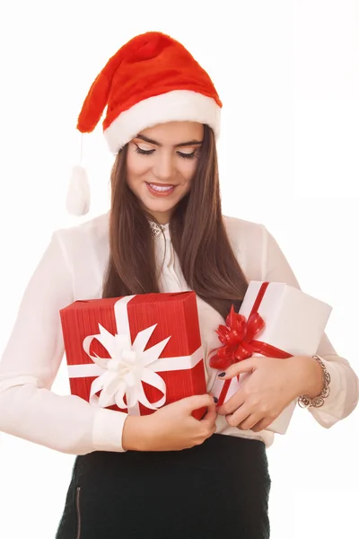 Young christmas girl — Stock Photo, Image