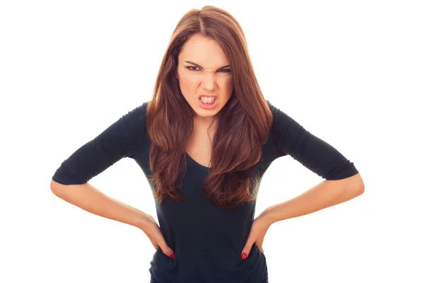 Angry and rage woman — Stock Photo, Image