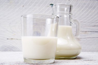 UG ve süt ve şeker ile cam