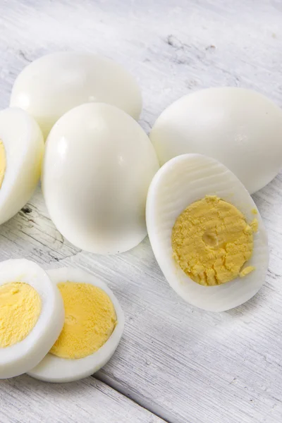 Keményre főtt tojás — Stock Fotó