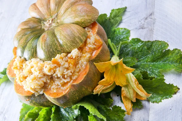 Risotto alla zucca — Foto Stock