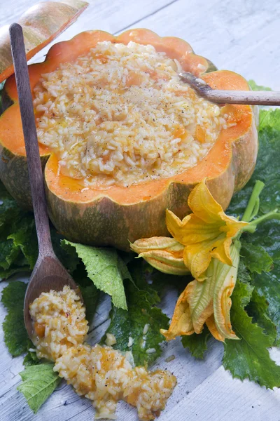 Risotto de calabaza — Foto de Stock