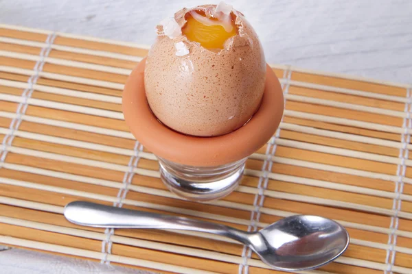 Huevo duro. — Foto de Stock