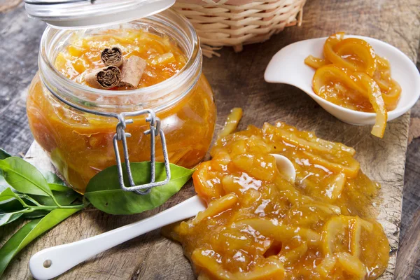 All orange marmalade — Stock Photo, Image