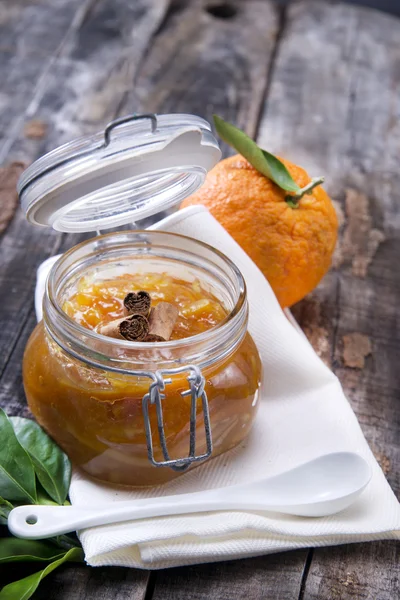 All orange marmalade — Stock Photo, Image