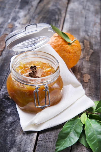 All orange marmalade — Stock Photo, Image