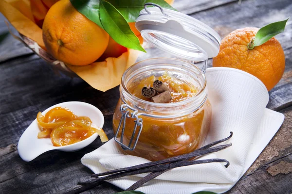 All orange marmalade — Stock Photo, Image