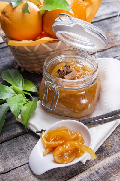 All orange marmalade — Stock Photo, Image