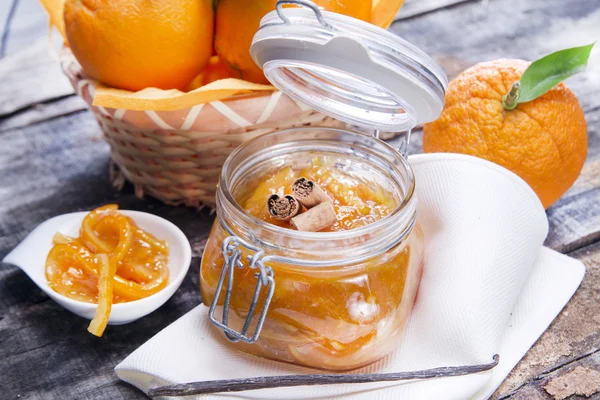 All orange marmalade — Stock Photo, Image