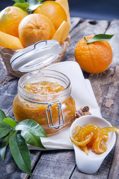 All orange marmalade — Stock Photo, Image