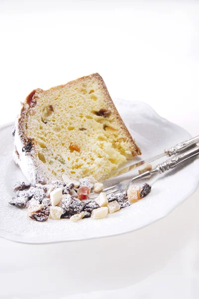 Panettone placek — Zdjęcie stockowe