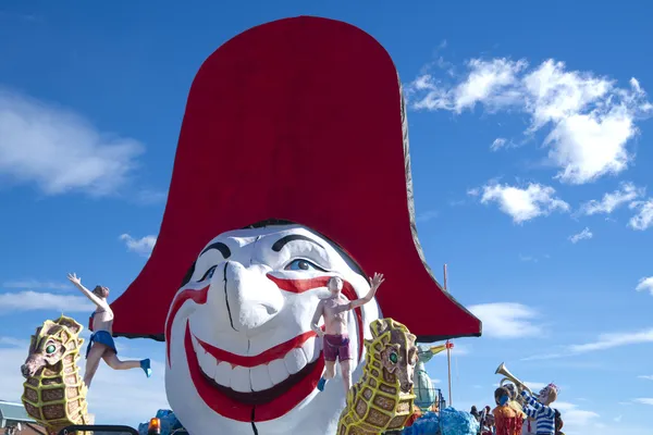 Karneval von viareggio italien — Stockfoto