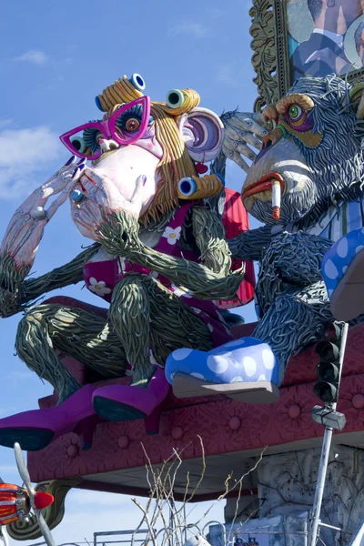 Carnaval de Viareggio Italie — Photo