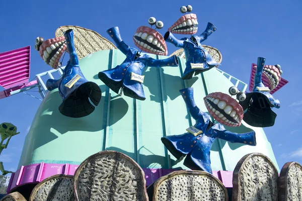 Carnaval de Viareggio Itália — Fotografia de Stock