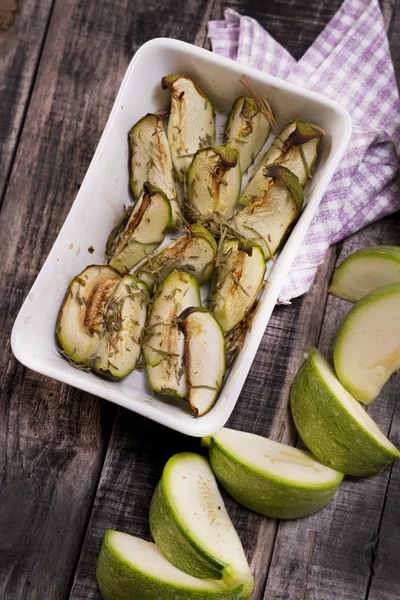 Round zucchini — Stock Photo, Image