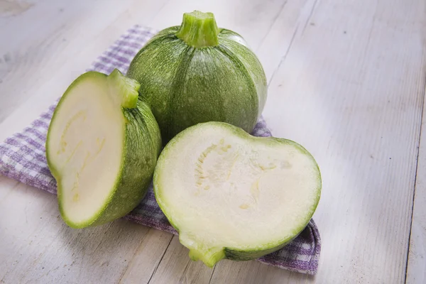 Zucchine rotonde — Foto Stock