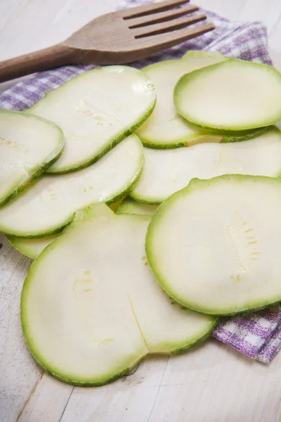 Zucchine rotonde — Foto Stock