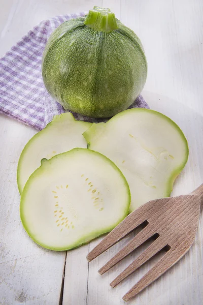 Zucchine rotonde — Foto Stock