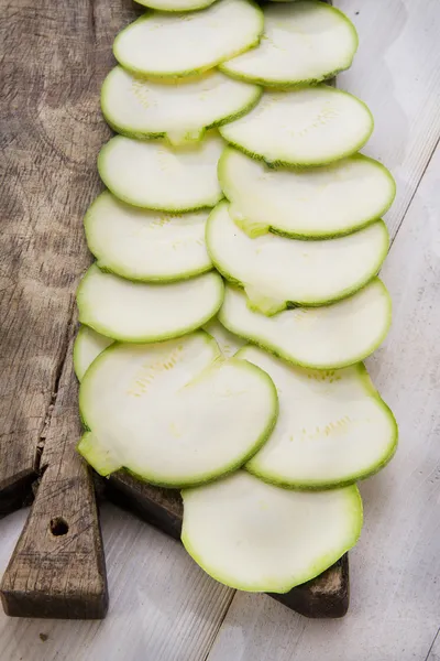 Zucchine rotonde — Foto Stock