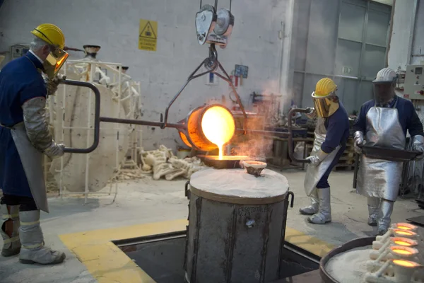 Fundición de bronce — Foto de Stock