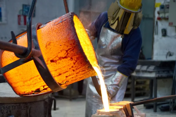 Fundición de bronce — Foto de Stock