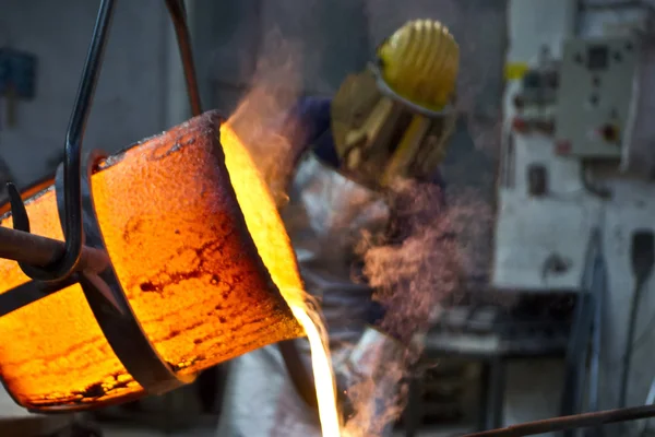 Fundición de bronce — Foto de Stock