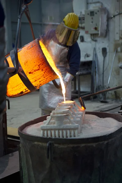 Fundición de bronce — Foto de Stock