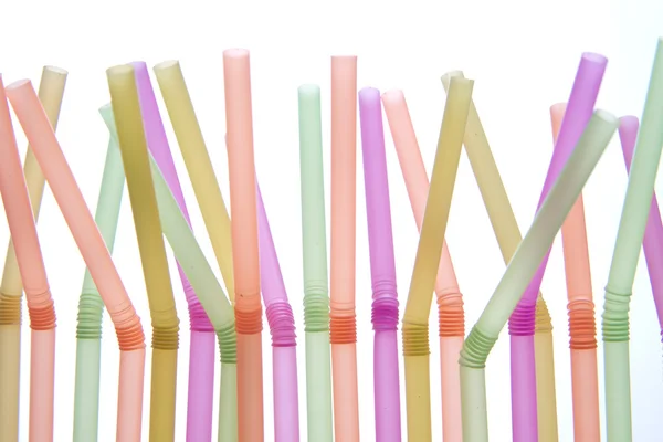 Colored Straws — Stock Photo, Image