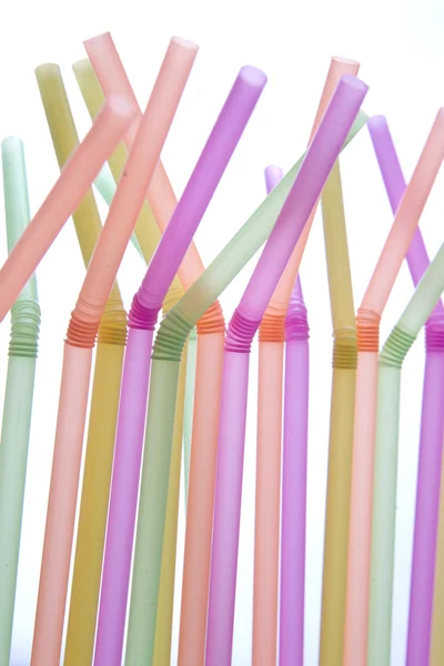 Colored Straws — Stock Photo, Image