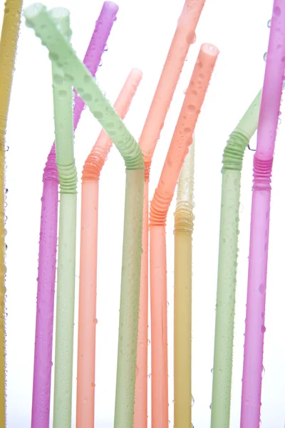 Colored Straws — Stock Photo, Image