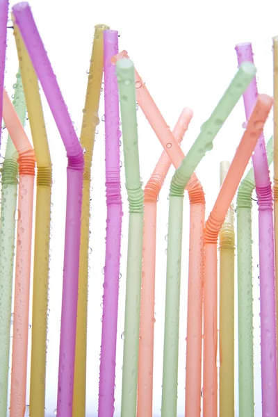 Colored Straws — Stock Photo, Image