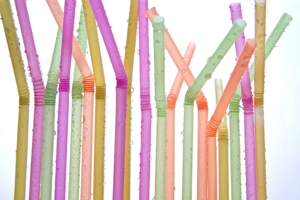 Colored Straws — Stock Photo, Image