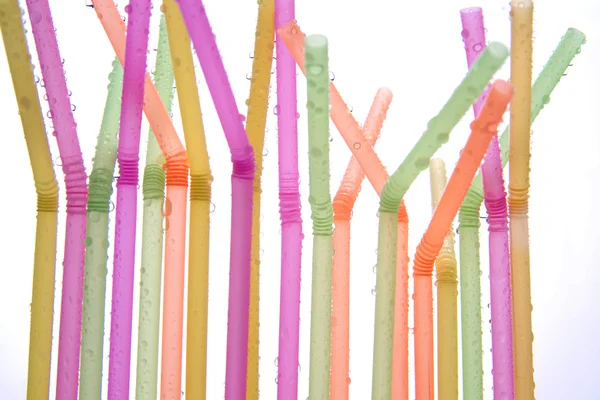 Colored Straws — Stock Photo, Image