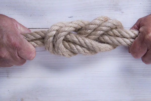Коноплі мотузку — стокове фото