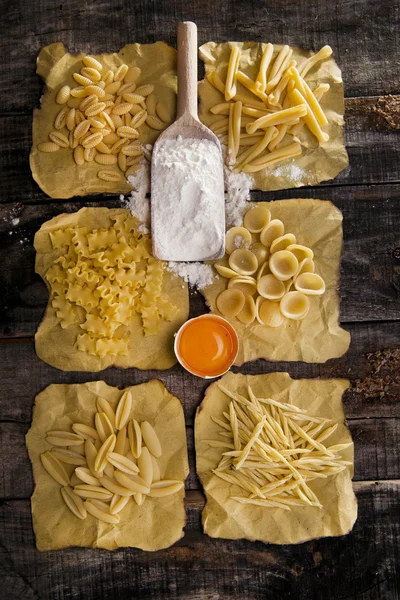 Bord pasta — Stockfoto