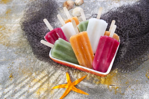 Color fruta hielo Jolly — Foto de Stock