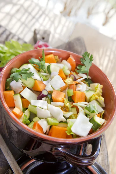 Soupe de légumes — Photo