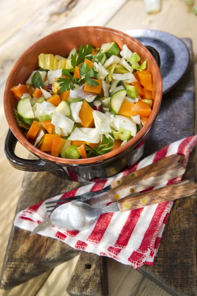 Gemüsesuppe — Stockfoto