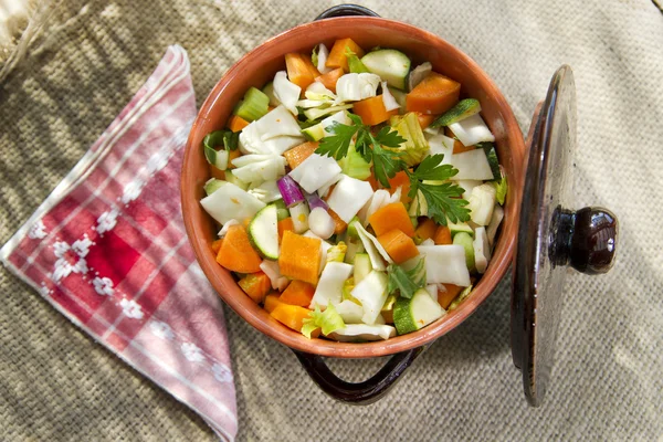 Gemüsesuppe — Stockfoto